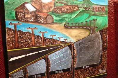 FEDA exposa les obres del darrer Art Camp a Ordino